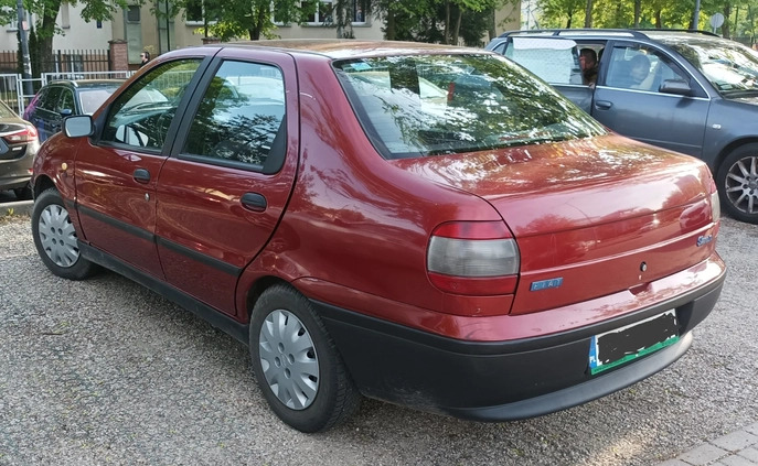 Fiat Siena cena 3500 przebieg: 122807, rok produkcji 1998 z Warszawa małe 22